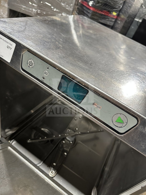 Hobart Advansys LXe Series undercounter dishwasher, stainless steel, high-temp, Energy Star certified, model LXER.