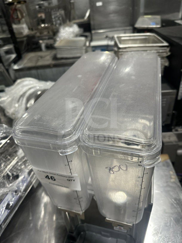 Crathco Classic Bubbler Series Twin Beverage Dispenser, Model CS-2E/1D-16, clear hoppers, double drip trays, stainless steel.