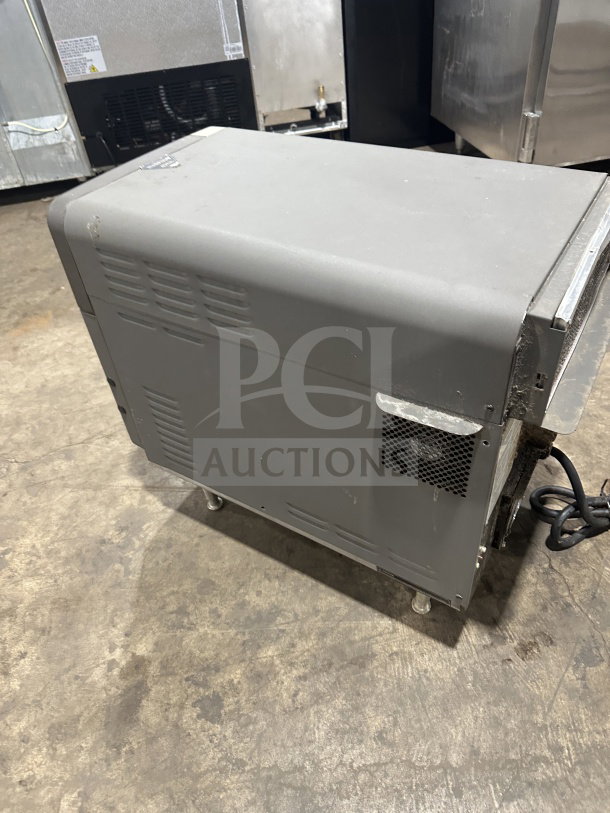 TurboChef NGO countertop rapid cook turbo oven on legs, digital push controls, 208/240V 1Phase, used condition.