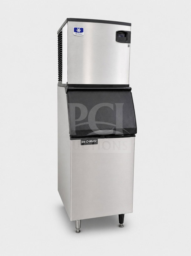 Manitowoc IY0524A-161 Indigo Series ice machine, premium condition, 22" air-cooled model, 485 lb/24 hr capacity, fully tested.