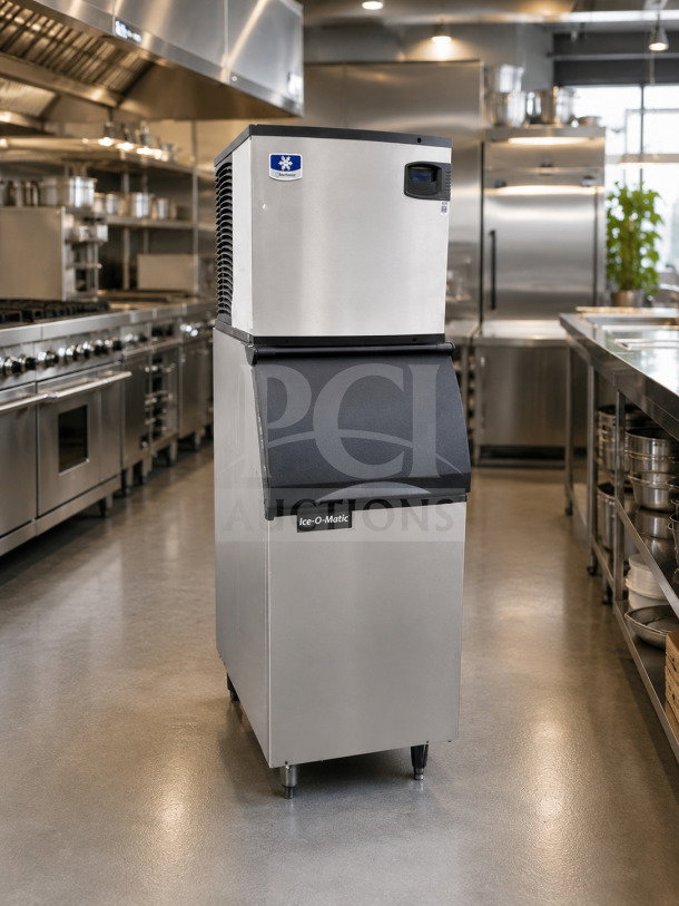 Manitowoc IY0524A-161 Indigo Series ice machine head, air-cooled, 22", premium condition, 485 lb/24 hr, 115V, fully tested.