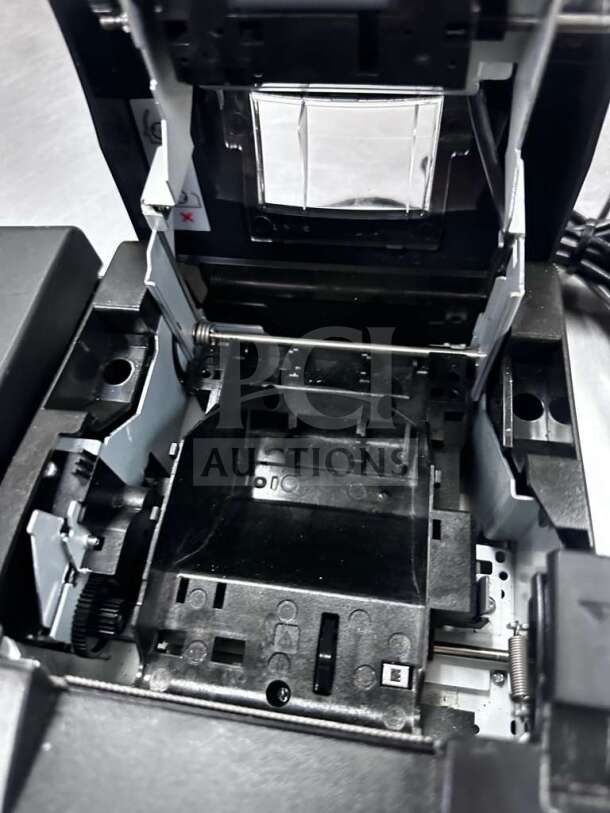 Star Micronics SP700/742 printer in open state, showing the internal mechanism. Prime condition, fully tested. Quantity: 2.