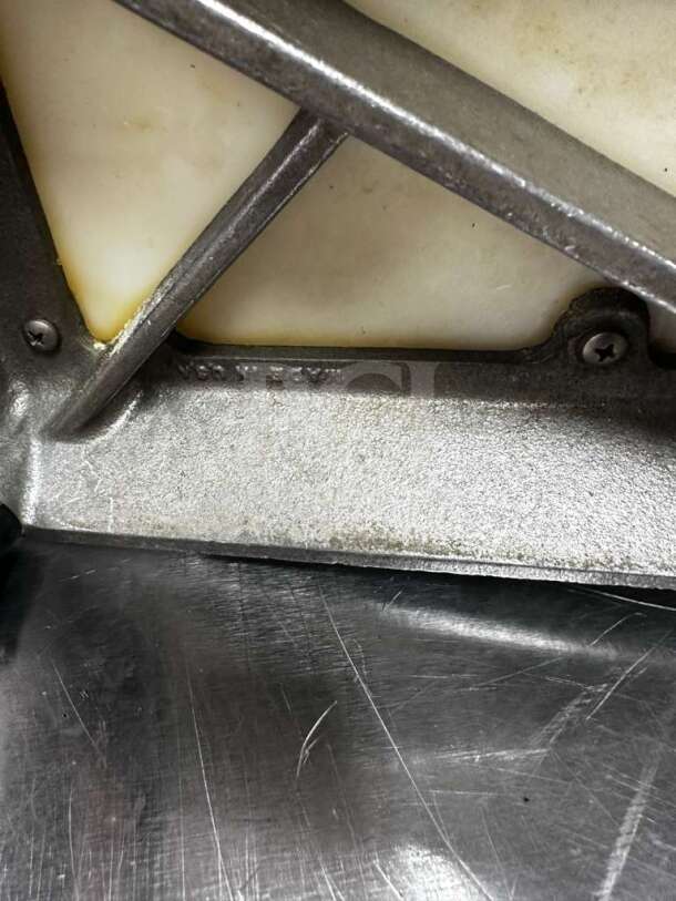 Nemco 55600-2 Easy Tomato Slicer, high-grade, 1/4" cut, NSF listed, fully operational, visible "Made in USA" mark.