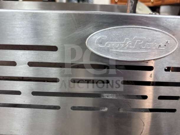 Atosa ATCM-36 CookRite gas cheesemelter, stainless steel, superior condition, dual infrared burners, tested operational.
