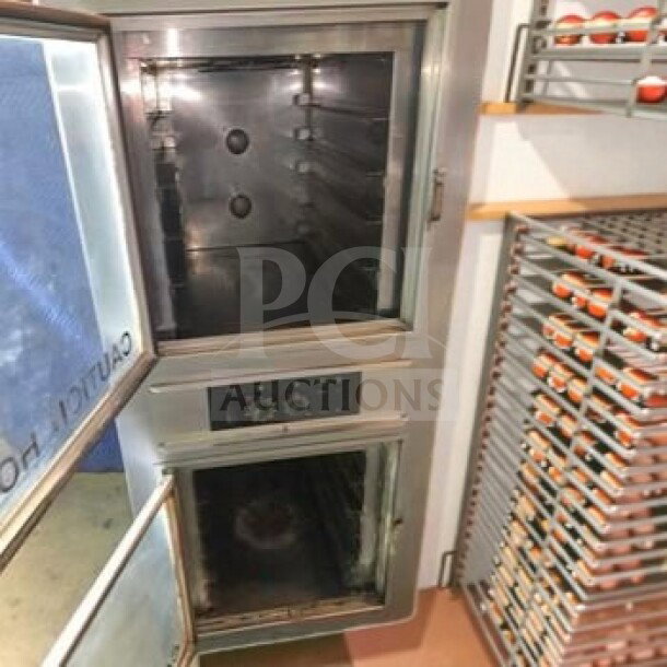 Nu-Vu UB-E5-5 commercial electric convection oven, superior condition, 208V/3 Phase, ETL listed, fully tested.