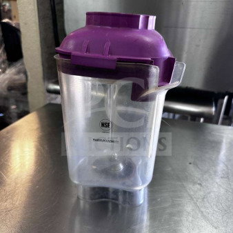 Vitamix Commercial Blender Jar, superior condition, NSF certified, purple lid, fully tested, model VIT-S-JAR-1012.