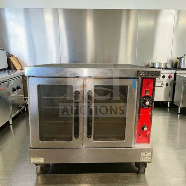 Vulcan VC5GD commercial gas convection oven, single deck, LP gas, elite condition, fully tested, operational.