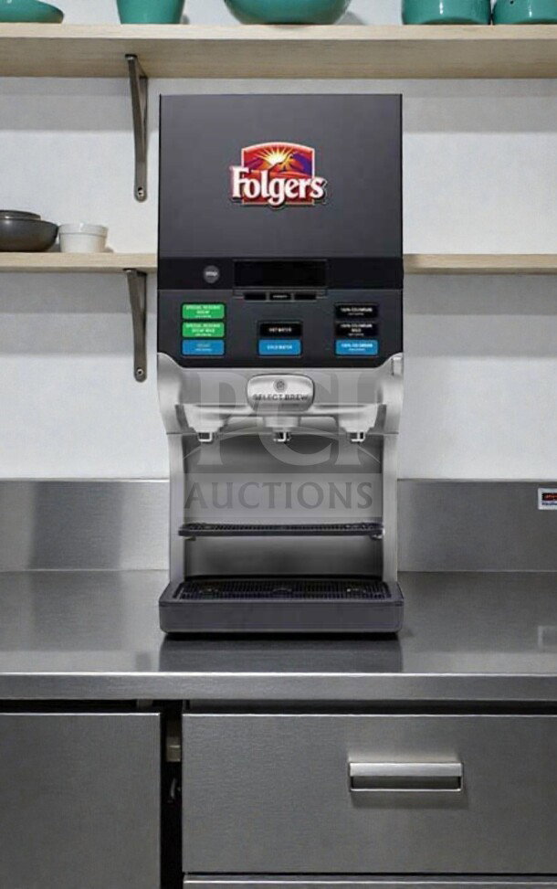 SELECT BREW® NG-300 commercial coffee brewer, fully functional, top-tier condition, features operational controls.