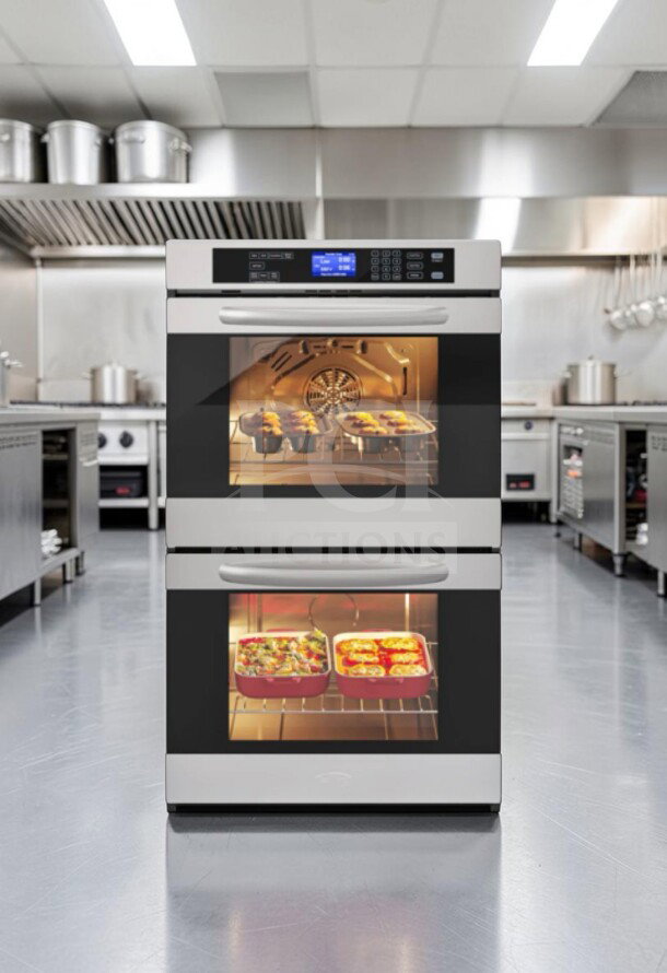 Brand new KoolMore KM-WO30D-SS 30” electric double wall oven, stainless steel, digital controls, fully tested.