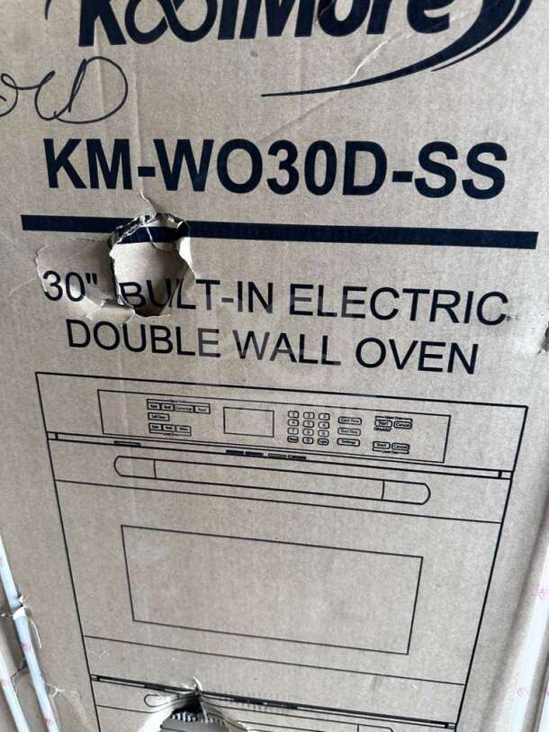 KoolMore KM-WO30D-SS 30" built-in electric double wall oven, brand new, stainless steel, digital controls, USA brand.