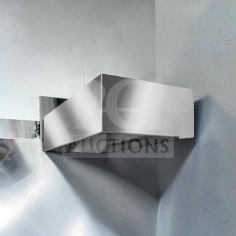 Halton Commercial Stainless Steel Exhaust Hood, outstanding condition, model HAL-L-HOOD-0767, fully tested and operational.