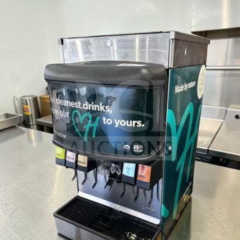 Lancer Multi-Valve Soda Dispenser, commercial countertop model, superior condition, fully tested, multiple drink options.
