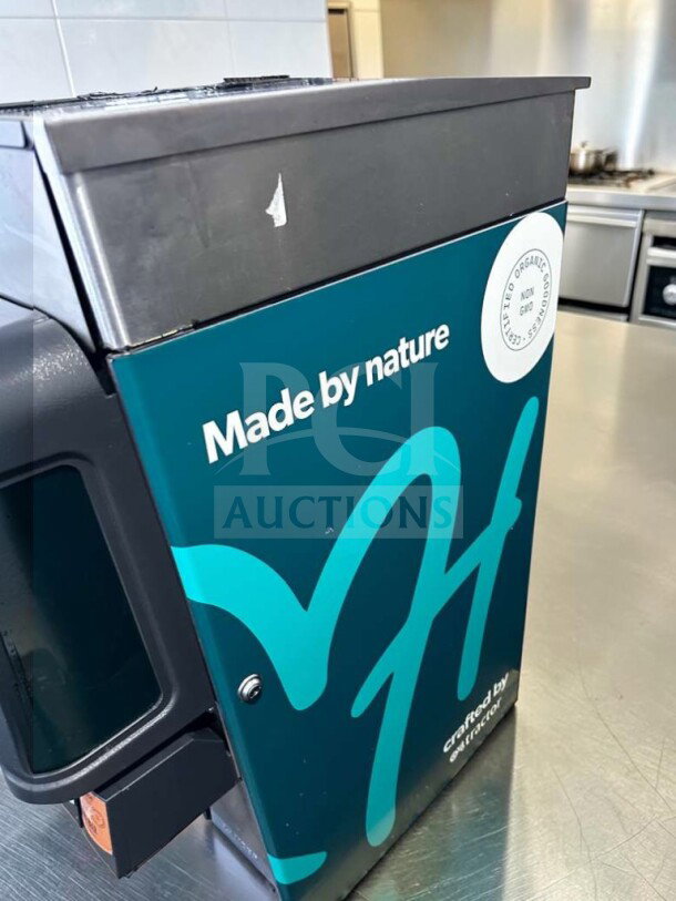 Lancer Multi-Valve Soda Dispenser, superior condition, countertop model, branded "Made by nature", fully operational.