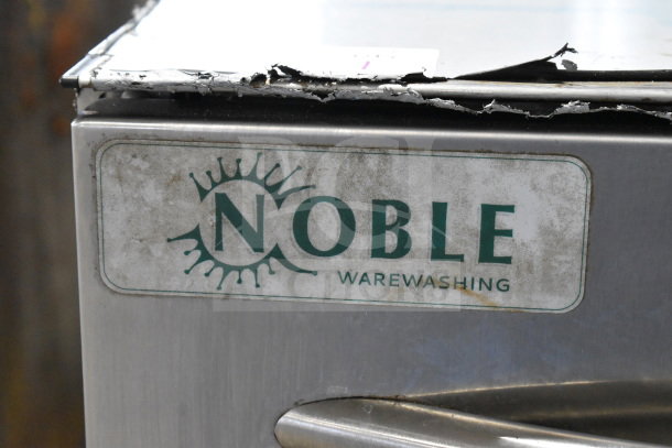 2020 Noble Wareforce UL30 Commercial Dishwasher, visible brand label, stainless steel; 115V, 1 Phase, undercounter model.