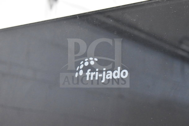 Fri-jado TDR 7-P rotisserie oven on casters, 208V, 3-phase, logo displayed. Ideal for commercial use.