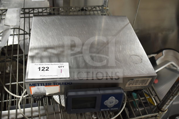 Mettler Toledo BC commercial countertop food portioning scale with digital display, in used condition, model BC.