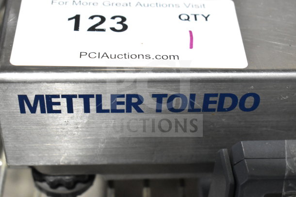 Mettler Toledo BC commercial countertop scale, stainless steel, model BC. Features visible brand marking.