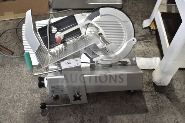 2016 Bizerba GSP H Commercial Meat Slicer, 120V, 1 Phase. Stainless steel, countertop design, excellent condition. Model tag visible.
