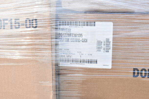 30 new scratch and dent items. Includes Camdolly CD300131, 60433 Lids, Camwear RFSCW6135 Containers, Camwear DD1220ECW135 Dome.