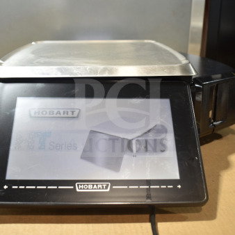 2017 Hobart HTi-7LH26 commercial scale; tested, working, stainless steel, touchscreen, 120/208-240V, 1 phase.