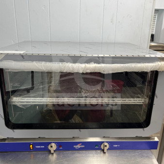 ROCKET ENCOV-38 Enhanced Full-Size Convection Oven, glass door, 208/240V, new condition, protective wrap on handle.