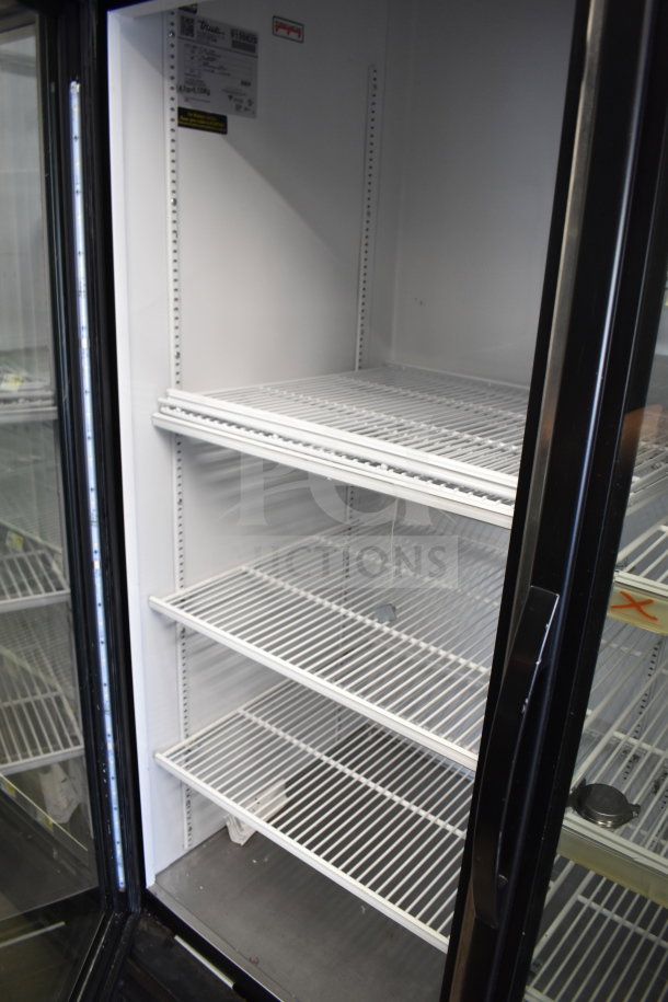 2017 True GDM-72-HC 3 Door Reach In Cooler, white interior, 115 volts, 1 phase, tested and working.