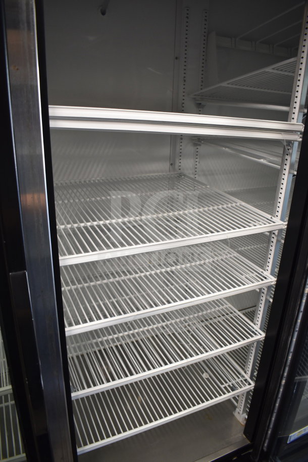 2017 True GDM-72-HC 3 Door Reach In Cooler Merchandiser, 115 Volts, 1 Phase, tested, working condition, spacious interior.
