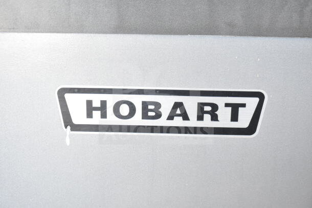 Hobart P660 commercial mixer label.