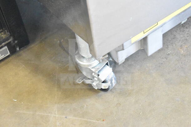2021 Frymaster 3-bay electric fryer, model 3FQE30U0ZQ3ZZ14, 208V, 3-phase, on casters, excellent condition.