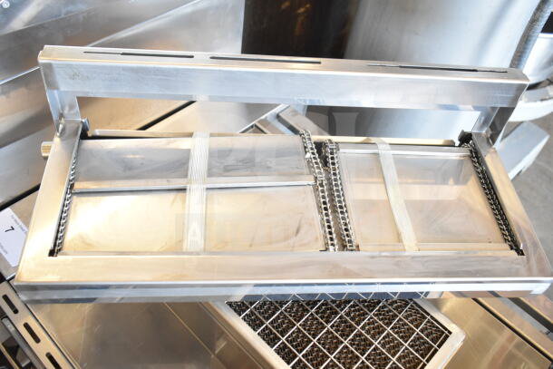 2021 Nieco JF93E Electric BroilVection Conveyor Grill, stainless steel, 208V, 3 Phase, commercial use, excellent condition.
