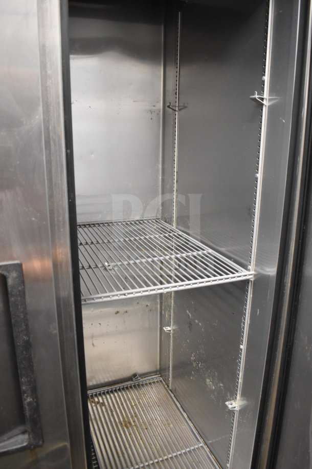 2020 True T-35-HC 2 Door Reach In Cooler, 115V, 1 Phase, interior shelving visible, commercial-grade.