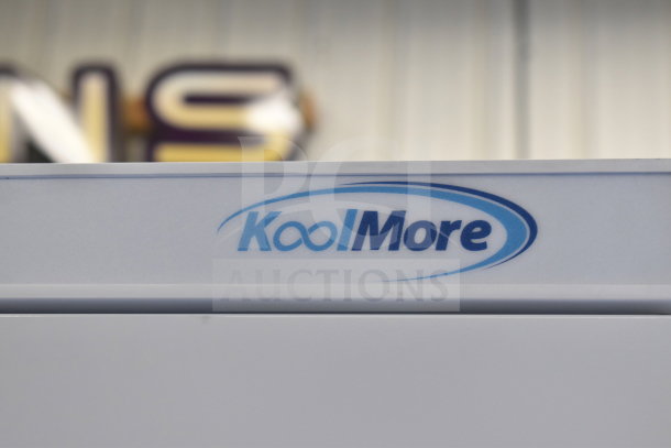 KoolMore KM-FMD20WH Commercial Freezer, single door, 115V, scratch and dent, brand new condition.