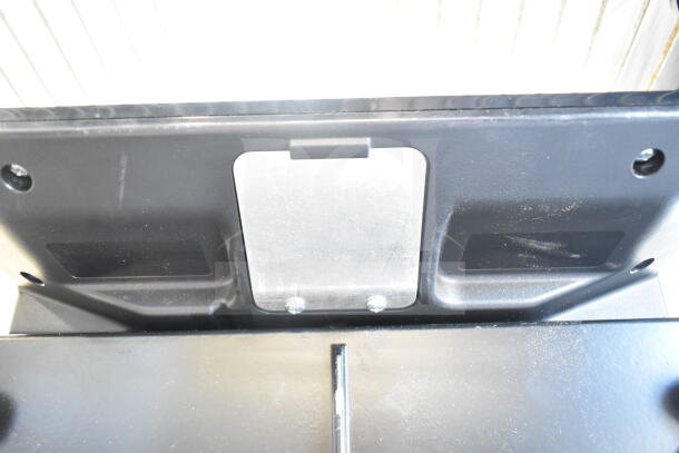 Hobart HTi Commercial Countertop Food Portioning Scale, tested and working, black casing, dual voltage labels visible.
