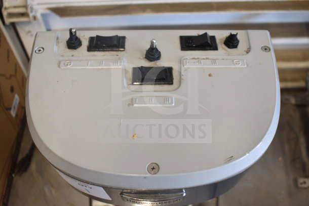 Hamilton Beach HMD400 Countertop 3 Head Drink Mixer, visible controls, 120 Volts, used condition.