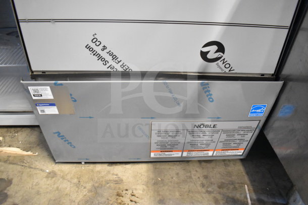 BRAND NEW Noble 495LTUC24 low-temp undercounter dishwasher, 2026 model. Minor scratches. Energy Star certified, 120V, 1 Phase.
