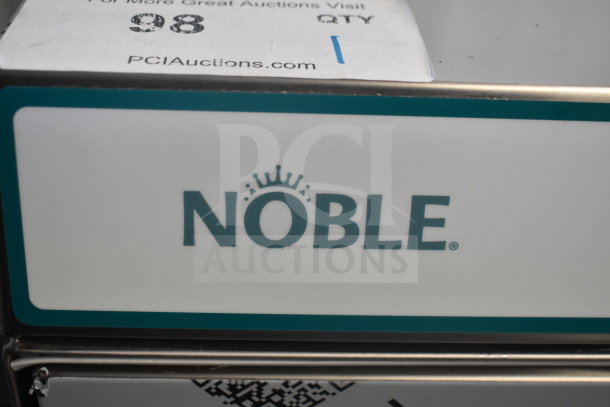 Alt text: Noble 495LTUC24 Select Low-Temperature Undercounter Dishwasher, 2026 model, brand new with minor scratches, 120V, 1 phase.