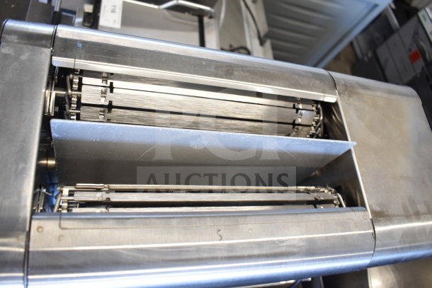 2021 AJ Antunes BKT-2V Vertical Contact Toaster. Stainless steel, commercial-grade, 200-240V, 1 Phase.