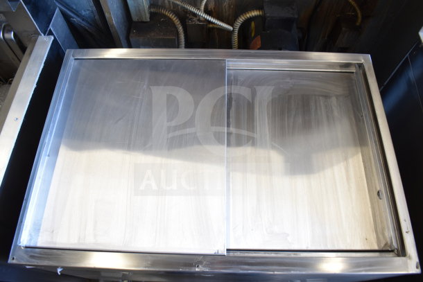 2021 H&K 52473-1 Commercial Chest Freezer, stainless steel, 120 volts, 1 phase, excellent condition.