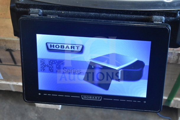2020 Hobart HTi-7LH4W commercial food scale; digital display showing "HTi Series." Tested and working condition.
