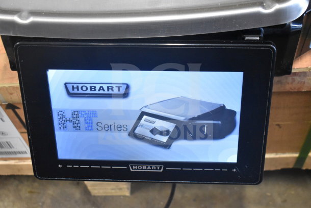 2017 Hobart HTi-7LH26 commercial countertop food portioning scale, tested and working, 120/208-240V, 1-phase.