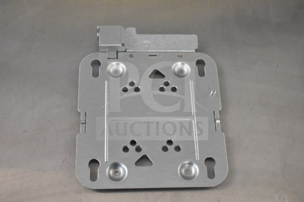 Metal mounting bracket for Cisco AIR-CAP3502I-A-K9 Access Point, featuring multiple fastening holes, new condition.