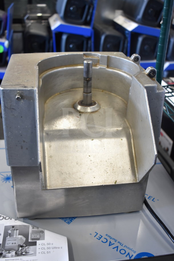 Robot Coupe CL50 Series A Commercial Food Processor, stainless steel, countertop model, 120V, single-phase.