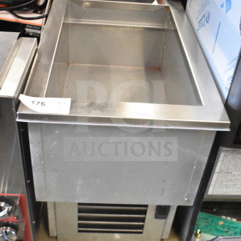 Brand new ServIt 423SDC1A one pan drop-in refrigerated cold food well, 120 volts, 1 phase, minor scratches.