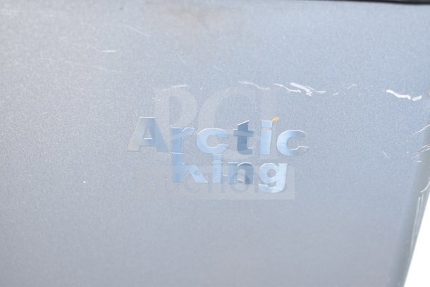 Seven various brand mini coolers/freezers including Arctic King, Galanz, Hisense. 120V, 1 Phase. Surface wear visible.