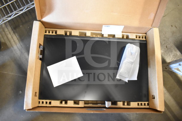 Dell monitors SE2425HMf and E1715S packaged in box, new condition with protective materials visible.