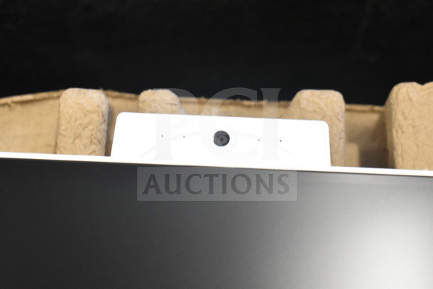 Acer C24B Series PC monitor close-up, showing webcam detail. Pristine condition, well-packaged in brown protective material.
