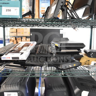 20 mixed tech items: keyboards, computer mice, Netgear router. Includes brands like Onn. Perfect for tech enthusiasts.