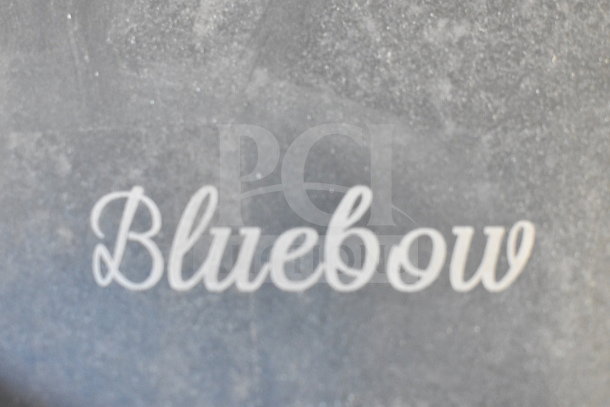 Bluebow FD-1015B Air Fryer with "Bluebow" branding; operates on 110-120V, 1 phase, excellent condition.