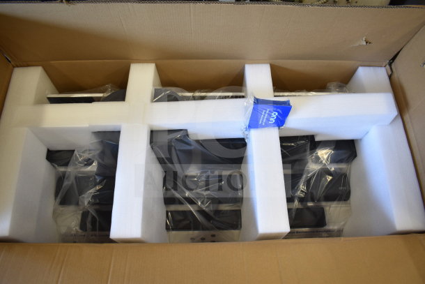 Onn Dual Bars Display in original box, new condition, with protective packaging and Onn branding visible.