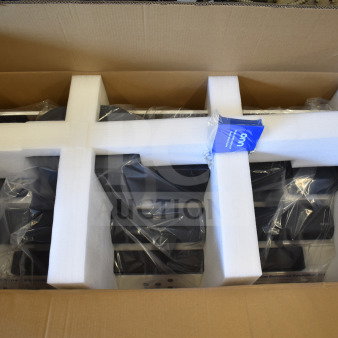 Onn Dual Bars Display in original box, new condition, with protective packaging and Onn branding visible.